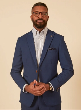 2-piece Royal blue suit - Marc Darcy Max Royal blue 2pc
