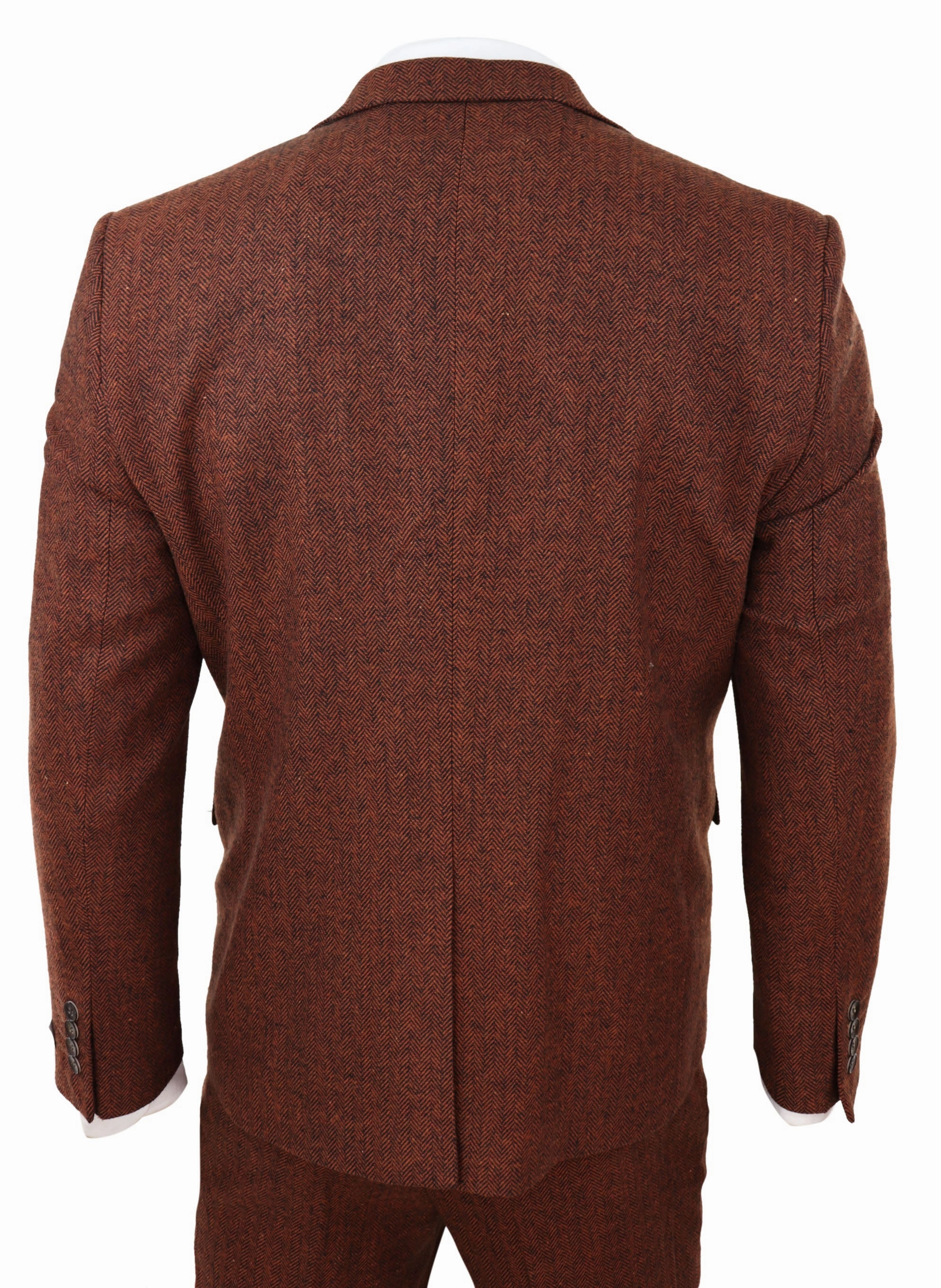 3 Piece Herringbone Suit 281