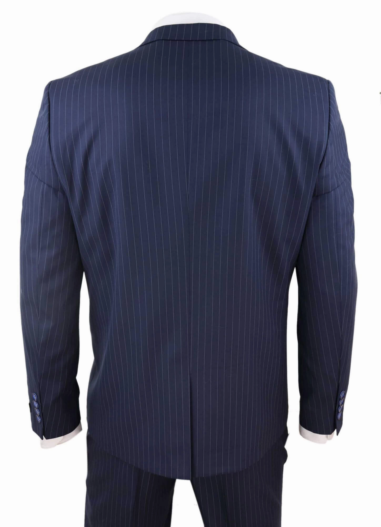 3 Piece Suit Gatsby 1920s Gangster Pinstripe
