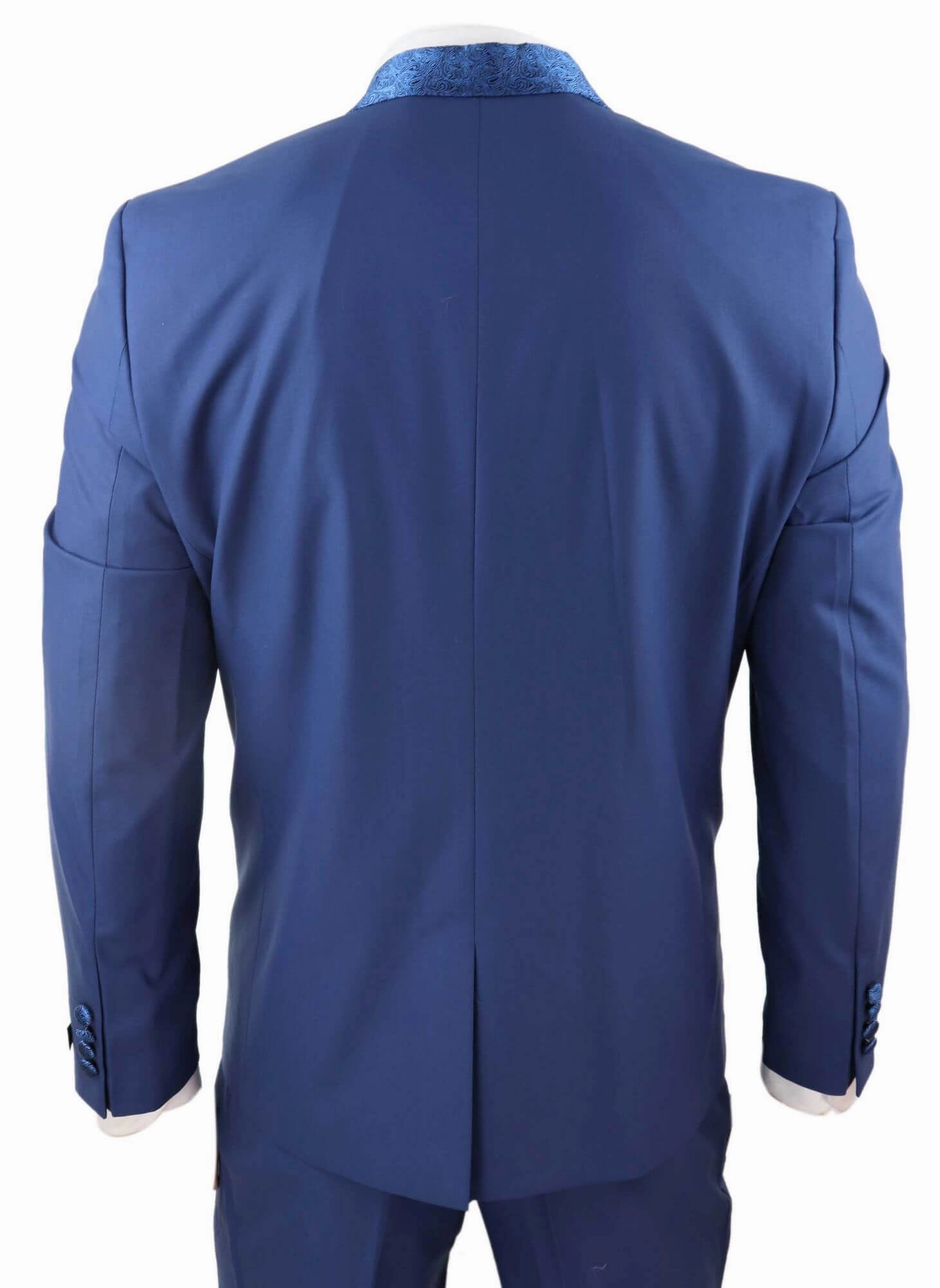 4 Piece Wedding Suit Groom Cravat |