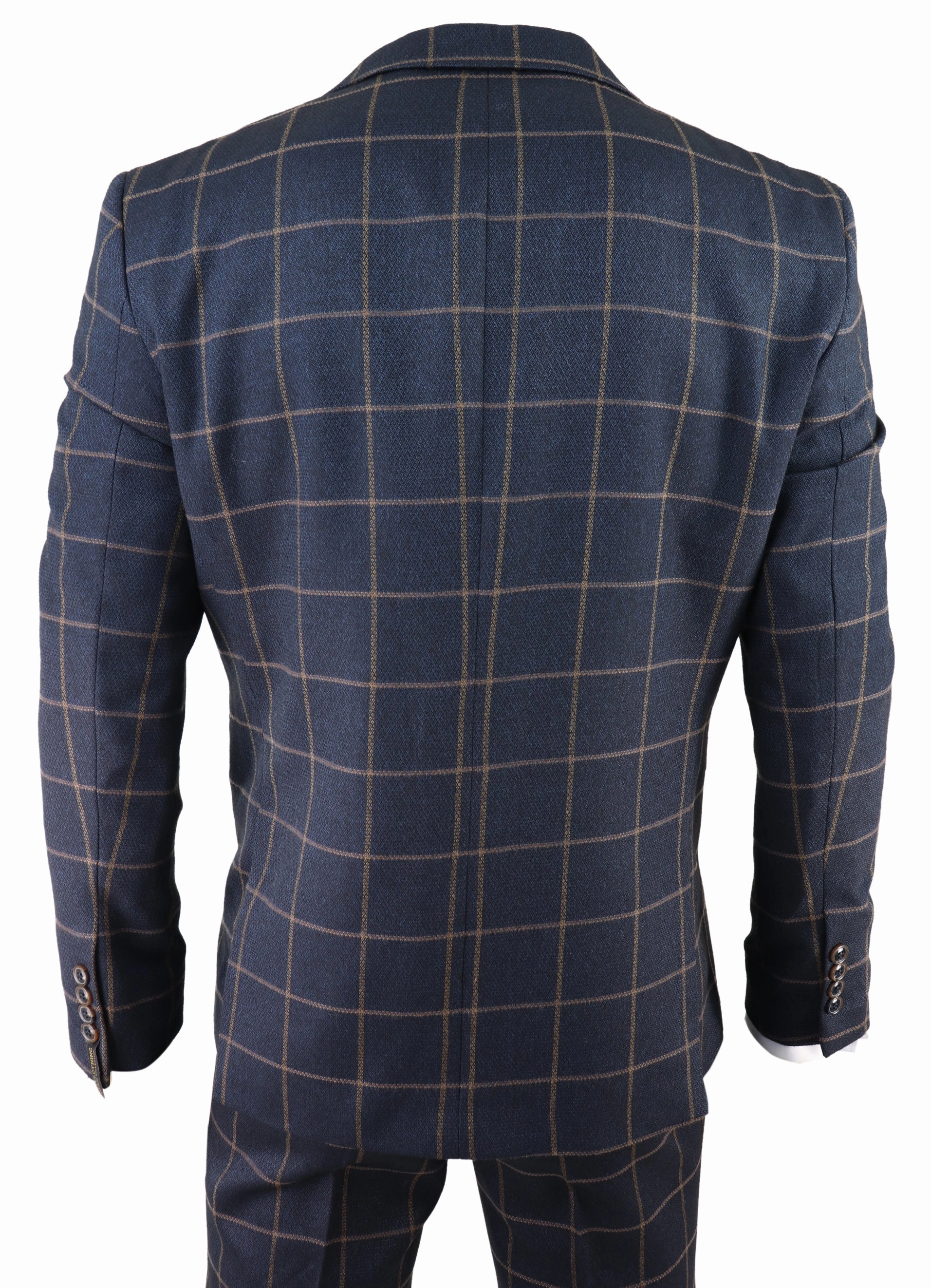 AK-15 Herringbone Tweed 3 Piece Suit