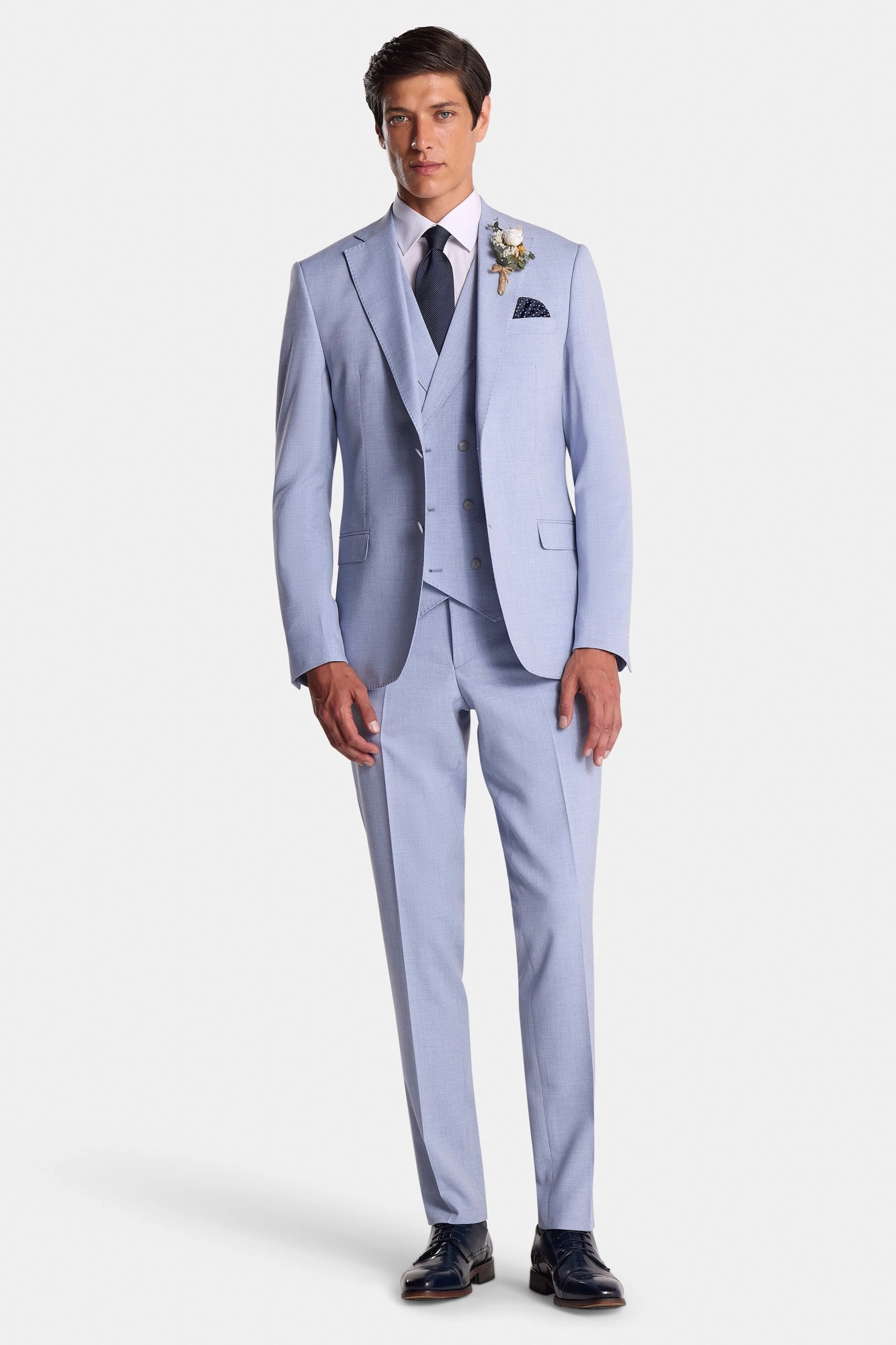 Albert Sky 3PC (*3x3PC incl. Shirt & Tie €999)