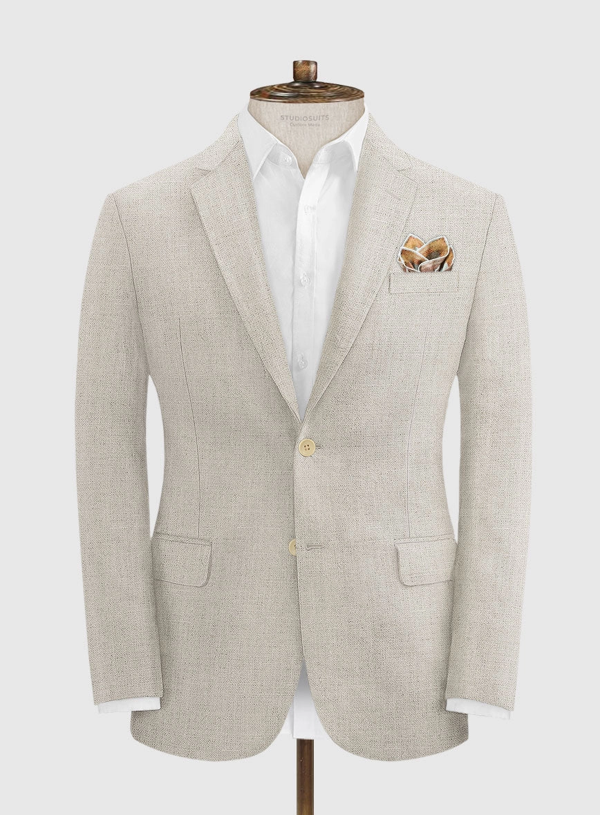 Barn Beige Linen Suit