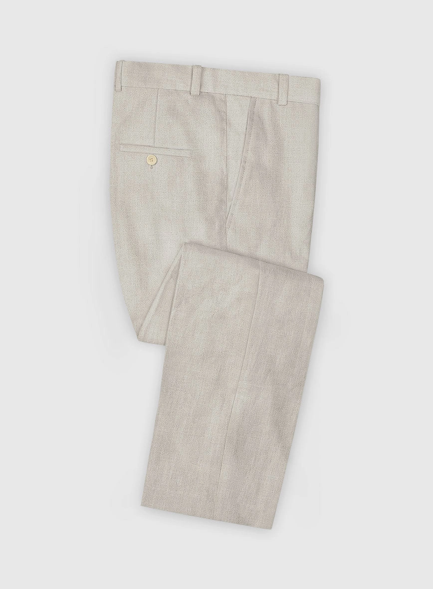 Barn Beige Linen Suit