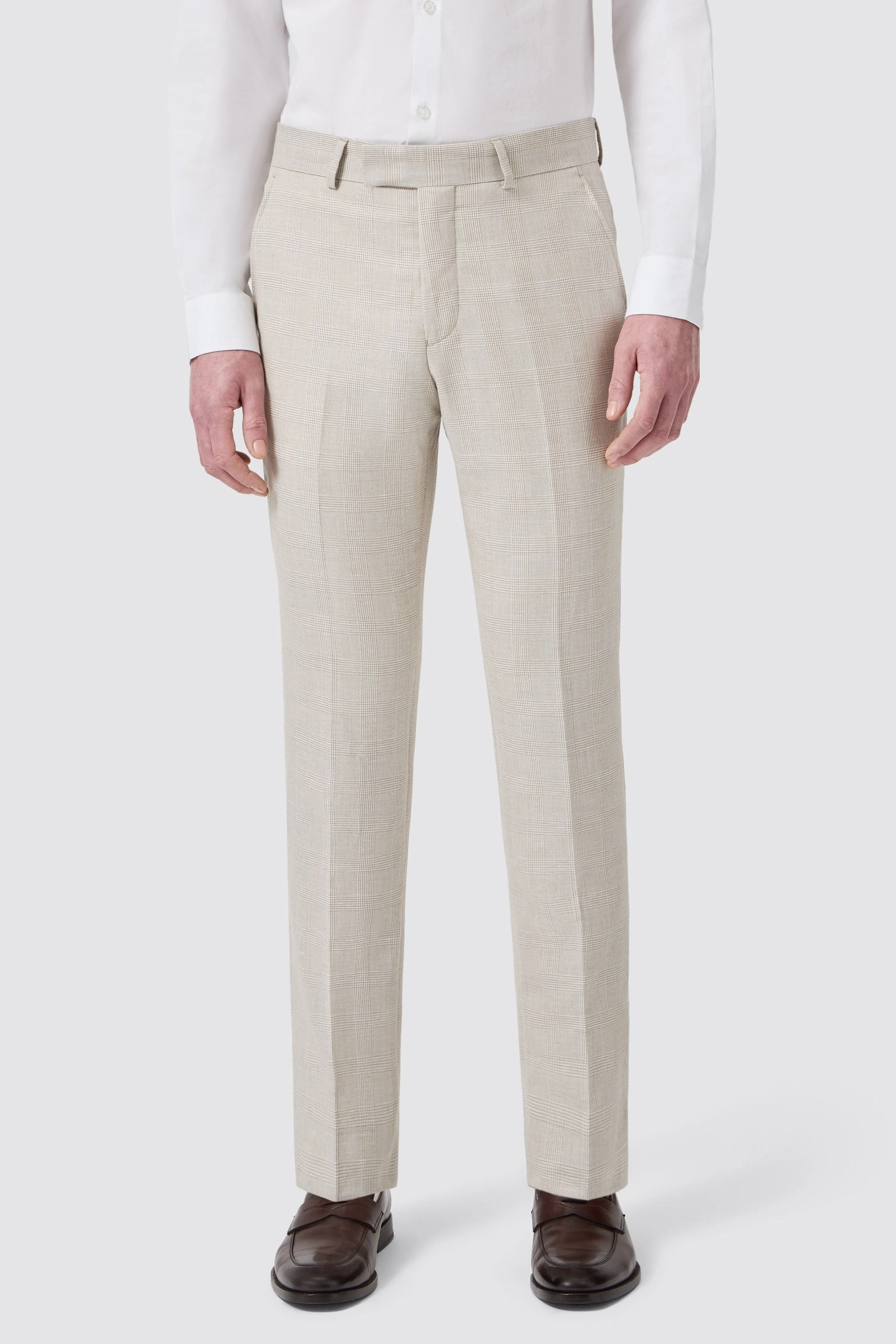 Beckford Slim Fit Grey Check Suit