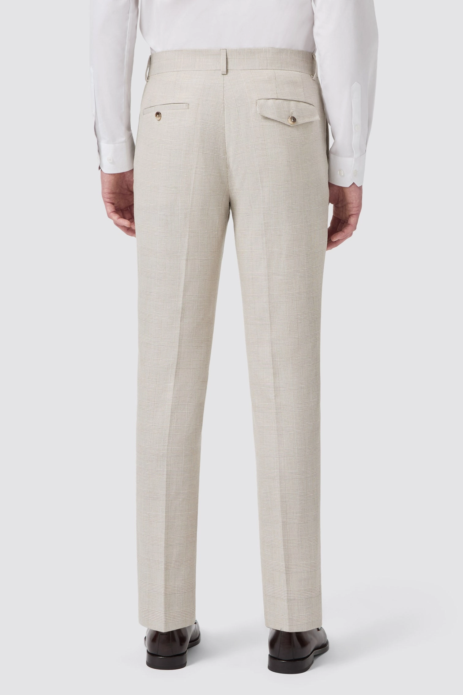 Beckford Slim Fit Grey Check Suit