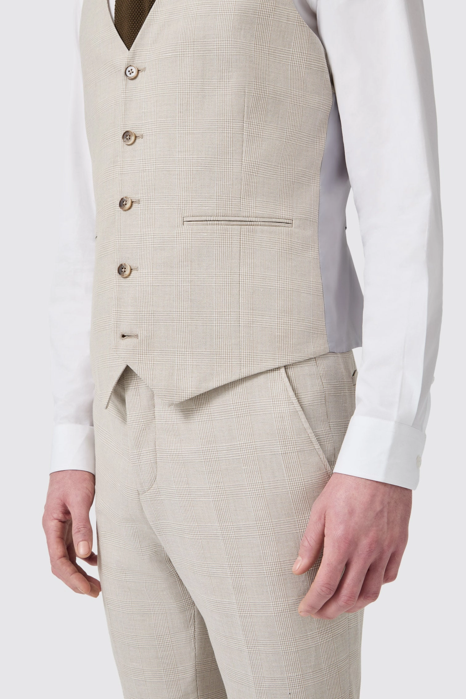 Beckford Slim Fit Grey Check Suit
