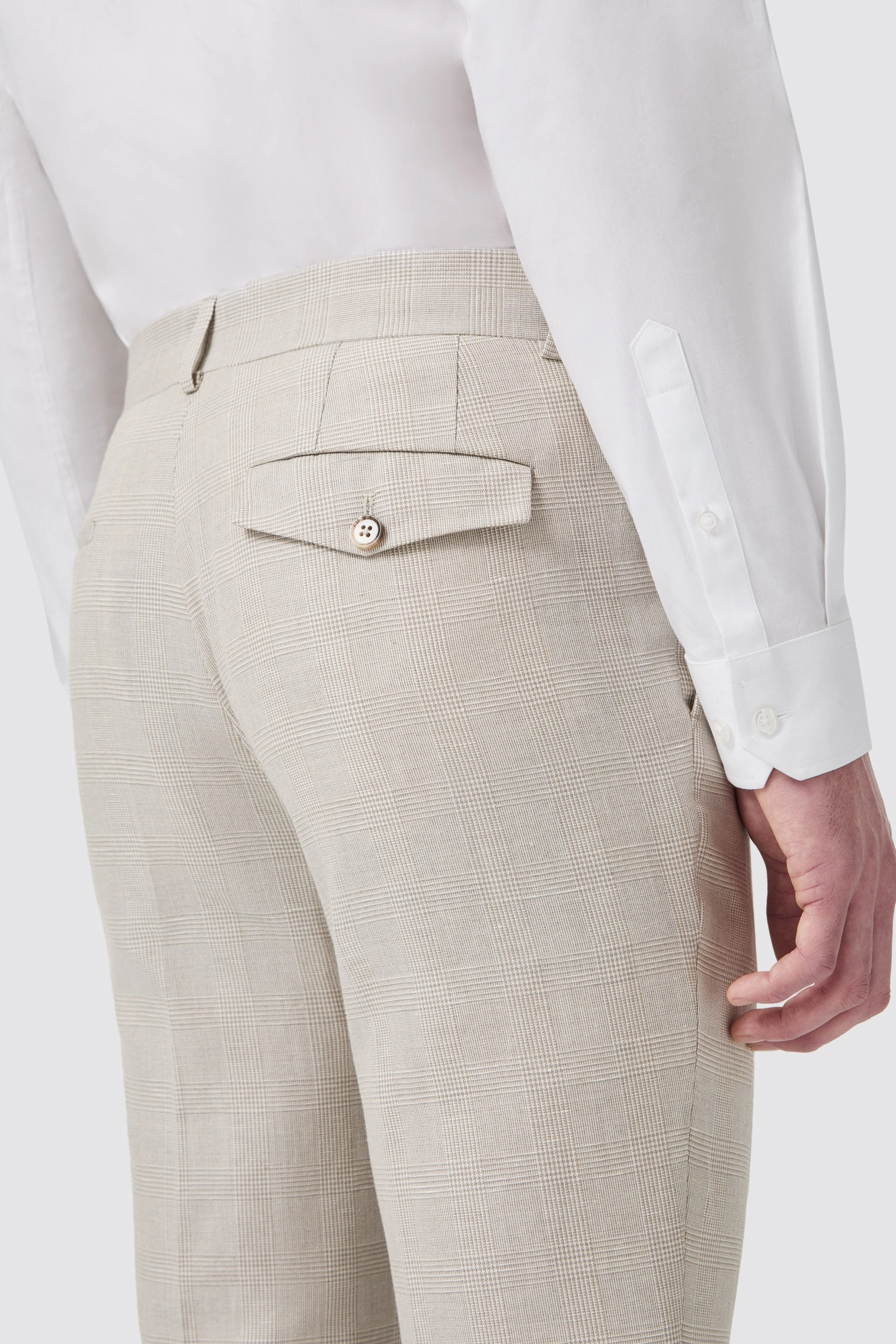 Beckford Slim Fit Grey Check Suit