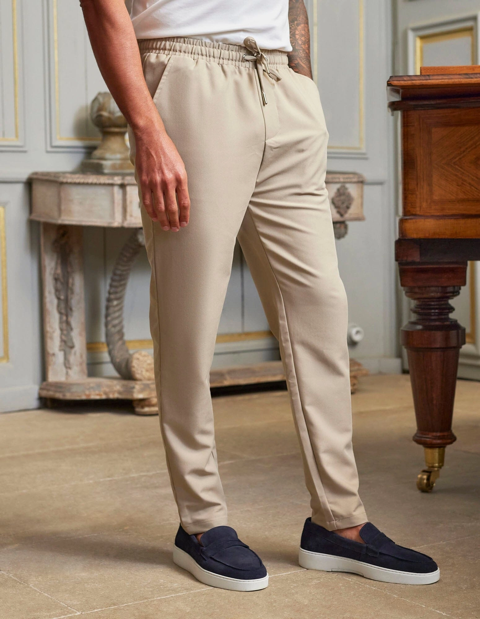 Beige 365 Lightweight Trouser