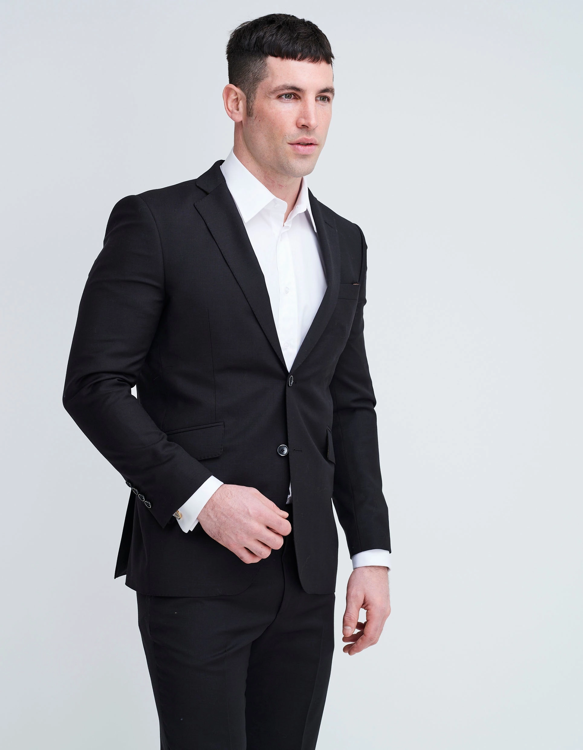 Black Mohair Suit