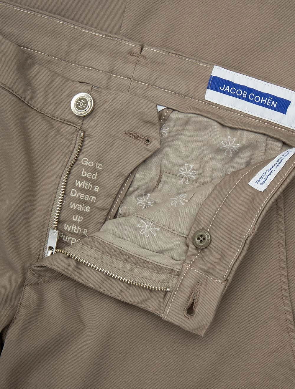 Bobby Slim Fit Chino Taupe
