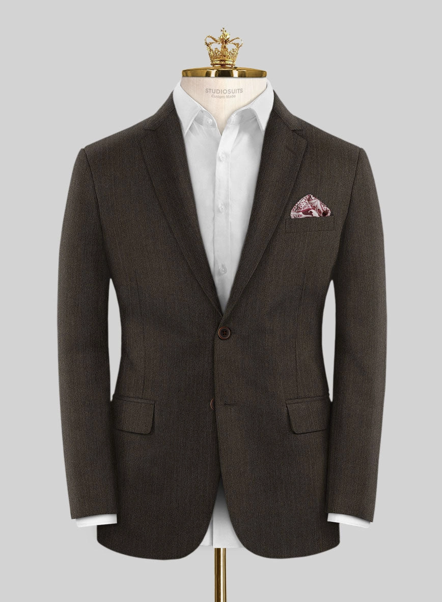 Bristol Brown Herringbone Suit