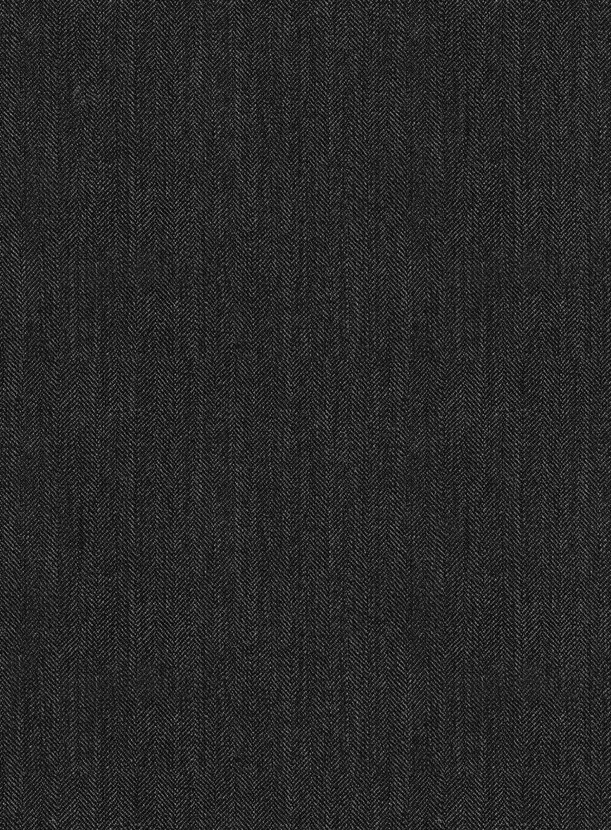 Bristol Charcoal Herringbone Suit