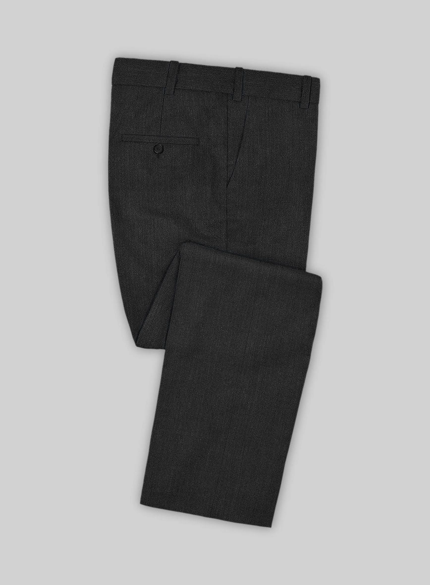 Bristol Charcoal Herringbone Suit