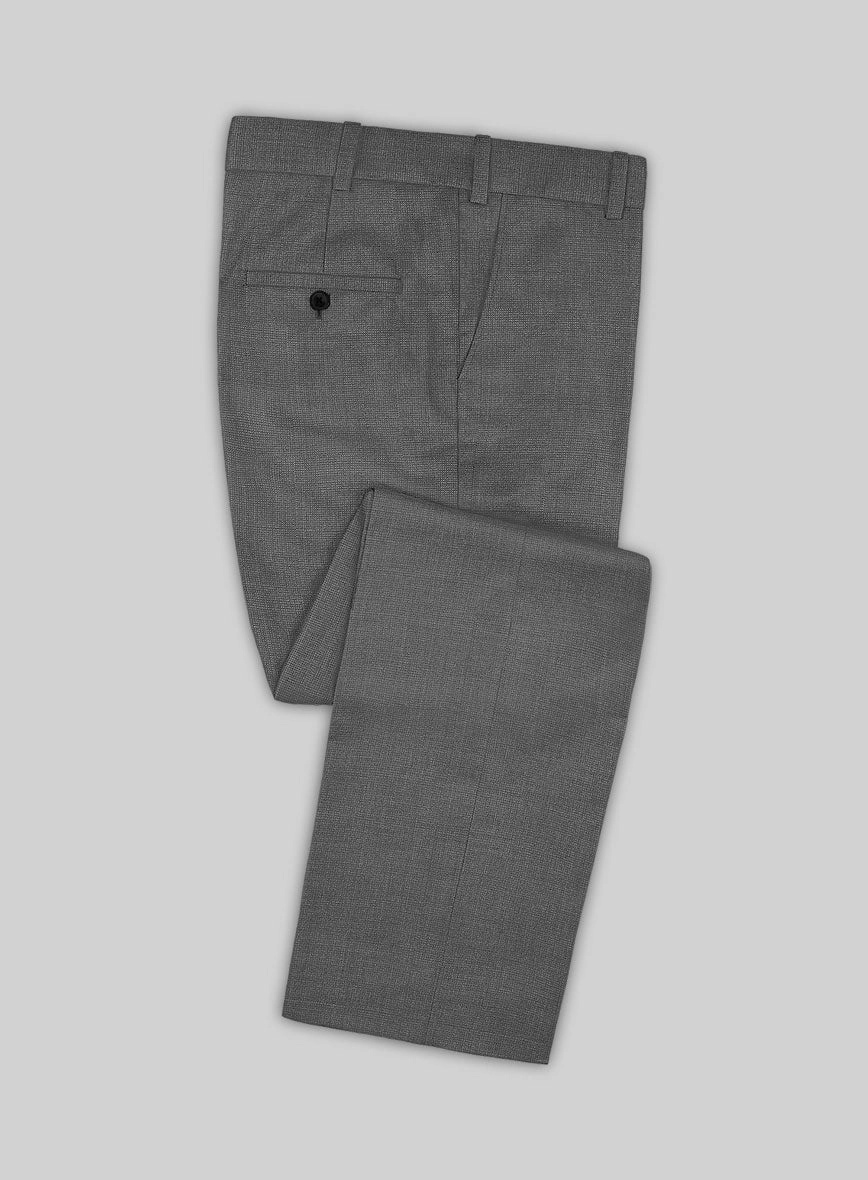 Bristol Nailhead Gray Suit