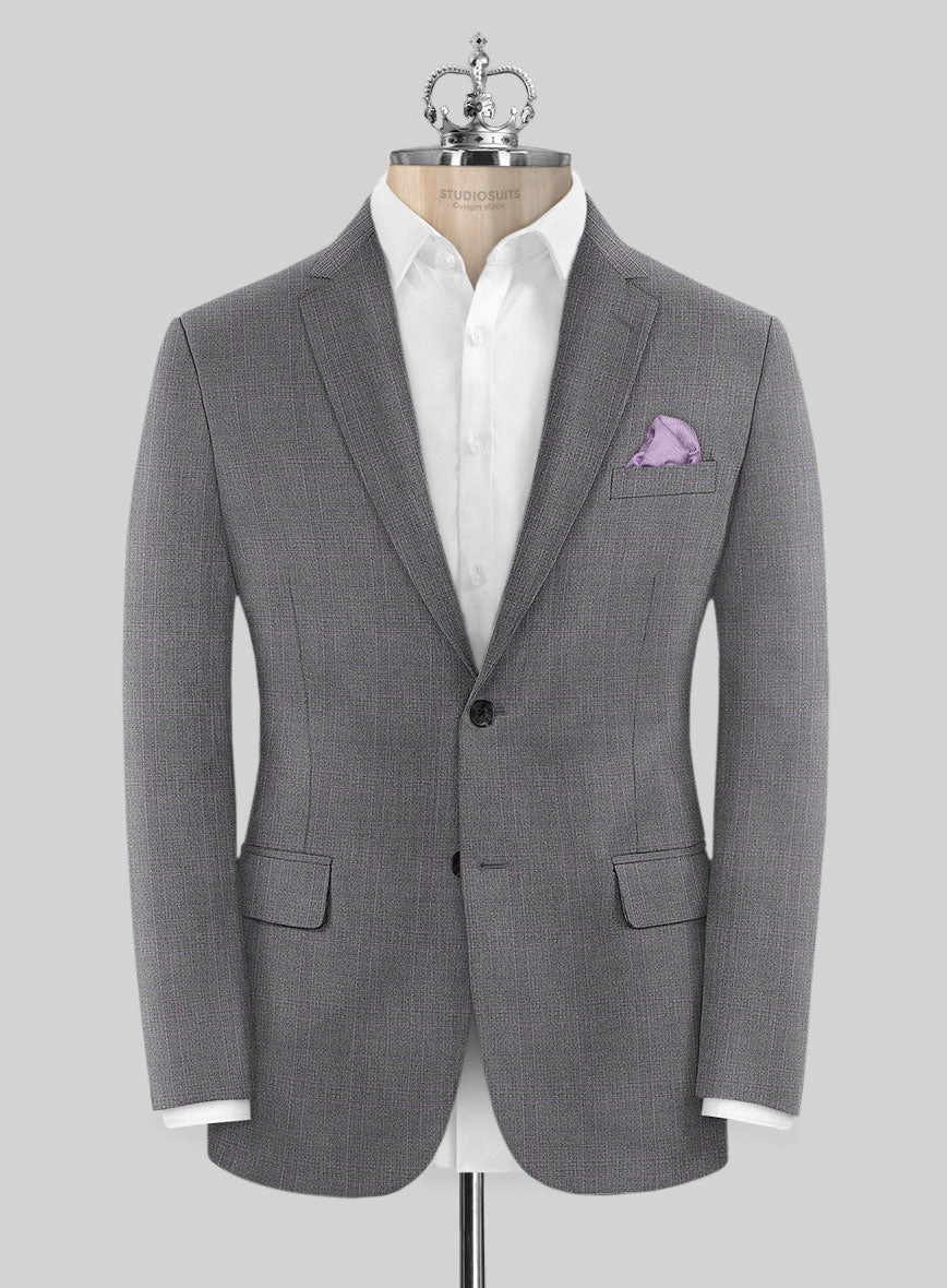 Bristol Sebas Gray Checks Suit