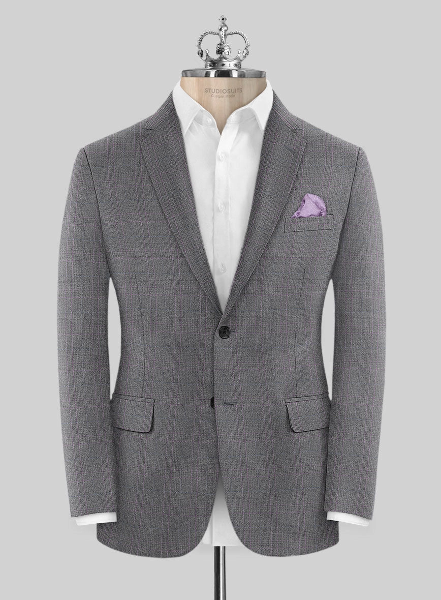 Bristol Sebas Gray Checks Suit