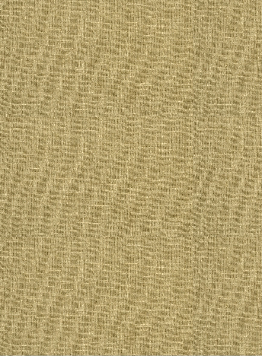 British Khaki Linen Suit