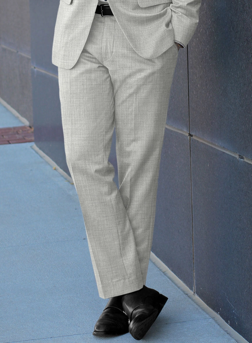 Cloud Gray Wool Suit
