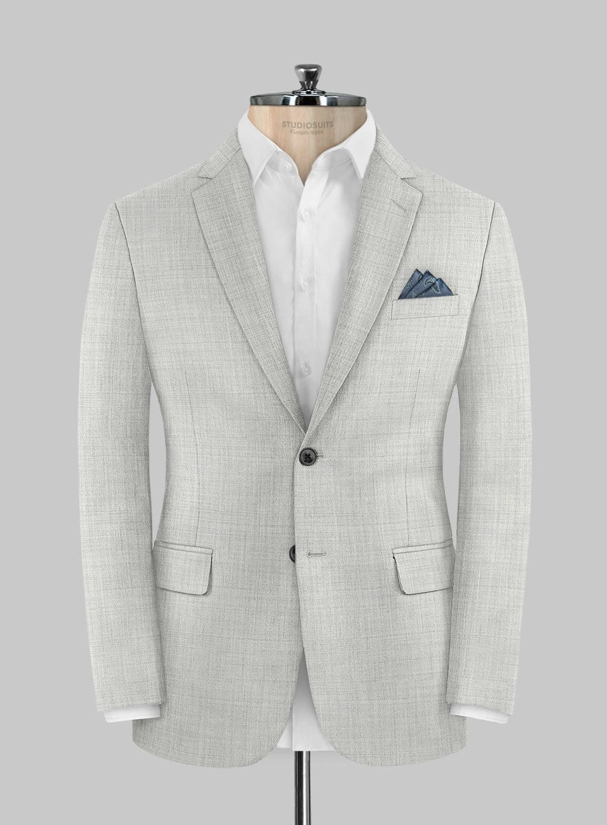 Cloud Gray Wool Suit