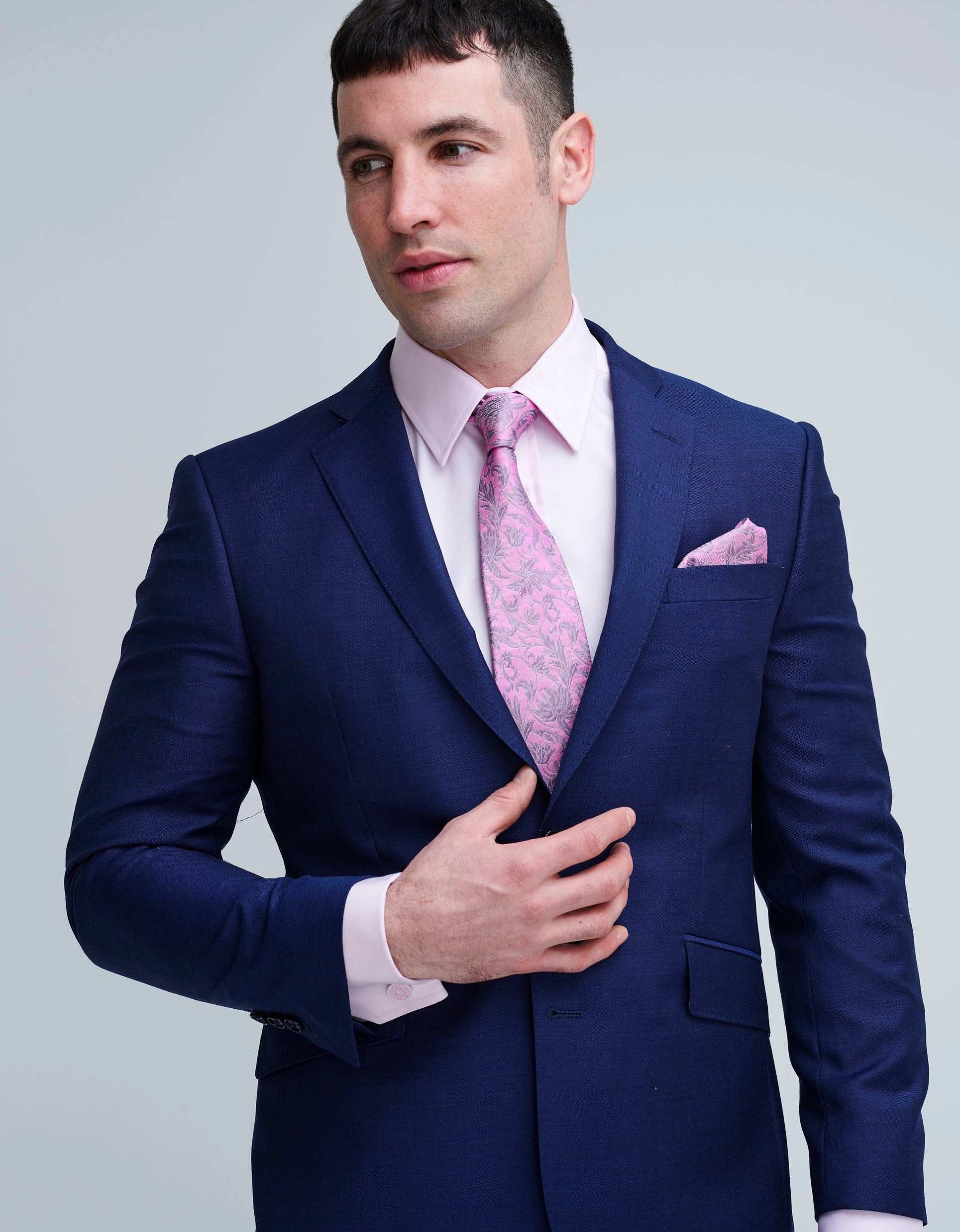 Cobalt Mohair Suit
