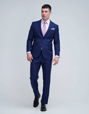 Cobalt Mohair Suit