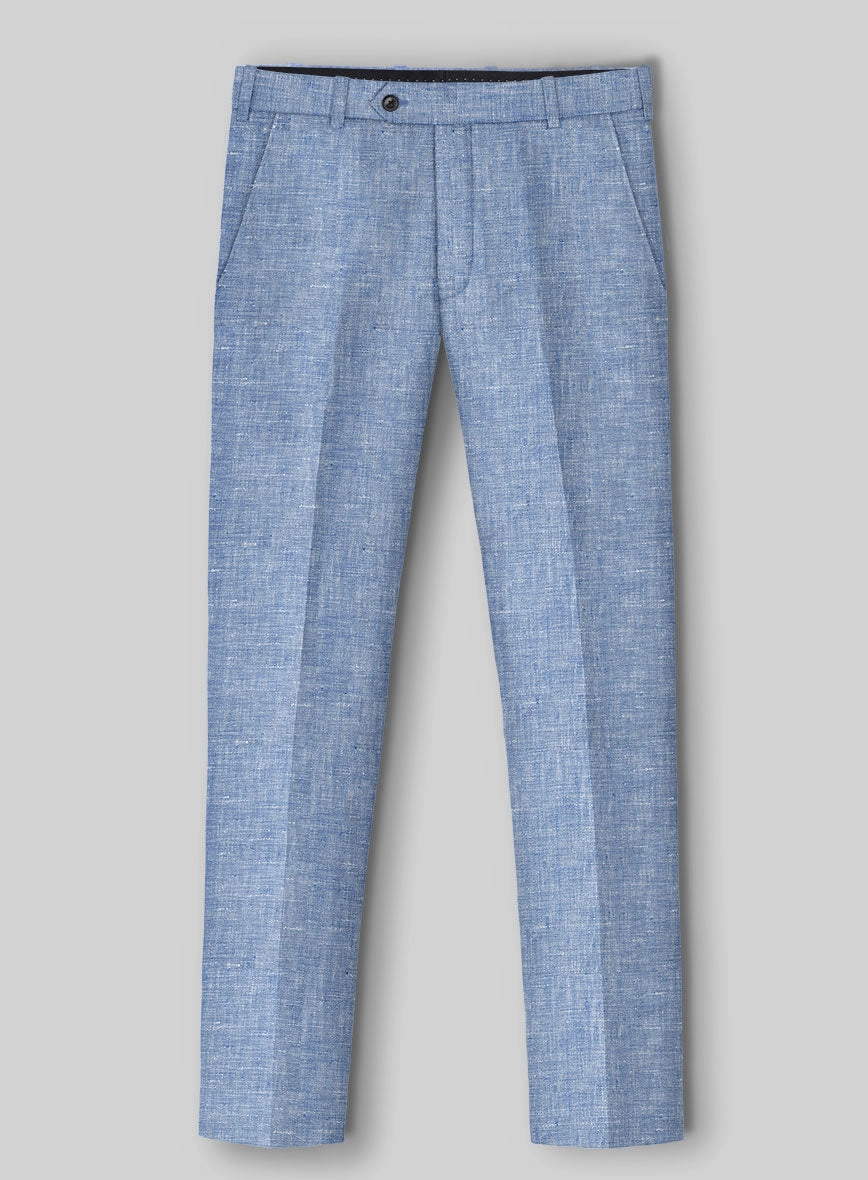 Desert Blue Linen Suit