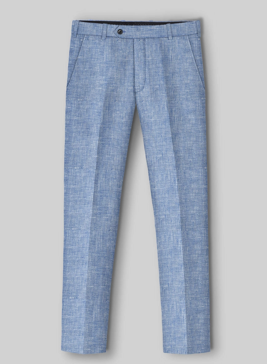 Desert Blue Linen Suit