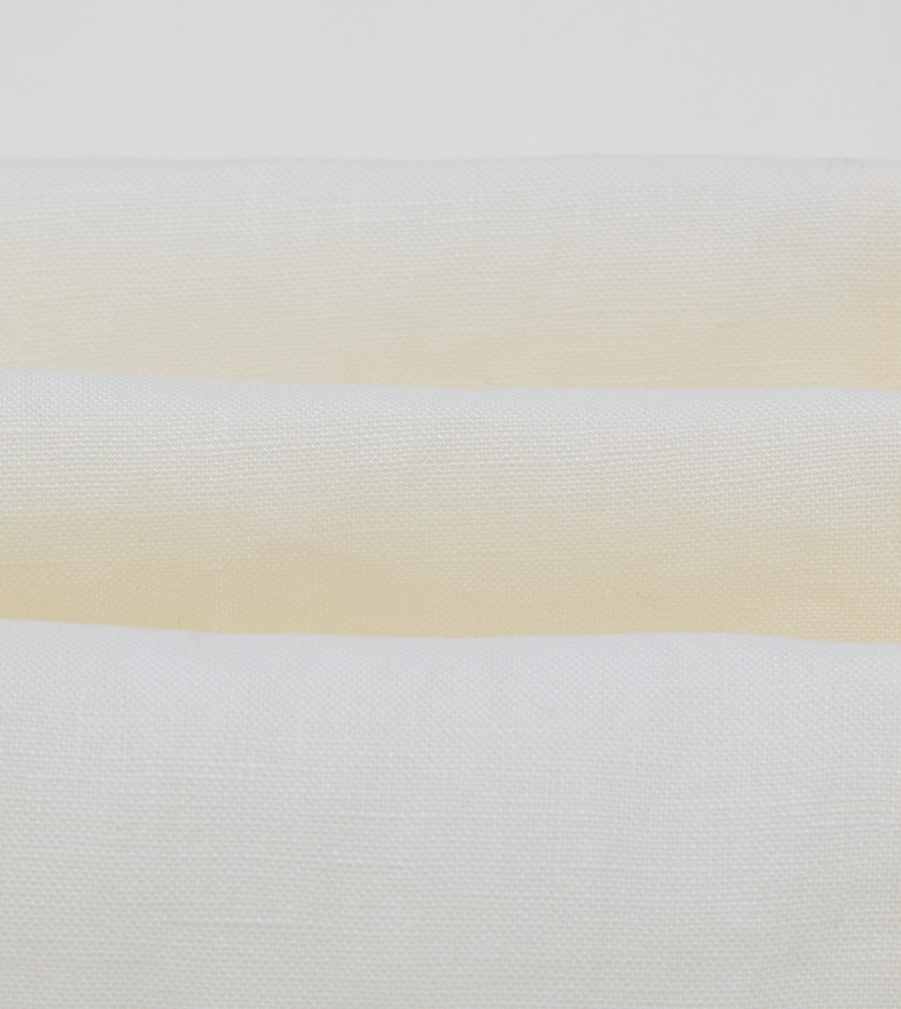 Ecru Linen Double-Breasted Tailored Jacket