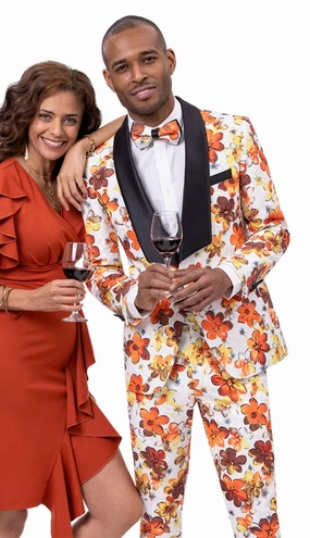EJ Samuel JP101-ORG Mens Fashion Suit