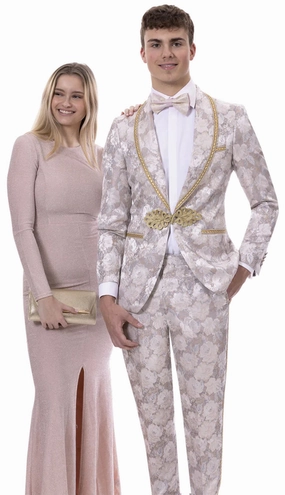 EJ Samuel JP117-TAN Mens Suit