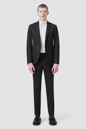 Ellroy Skinny Fit Black Suit