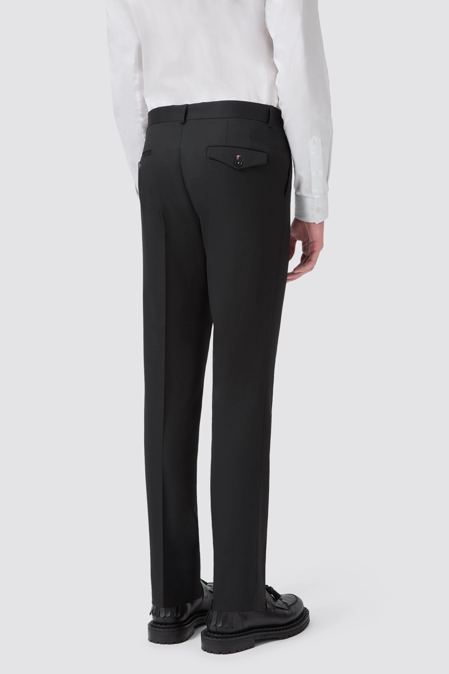 Ellroy Skinny Fit Black Suit