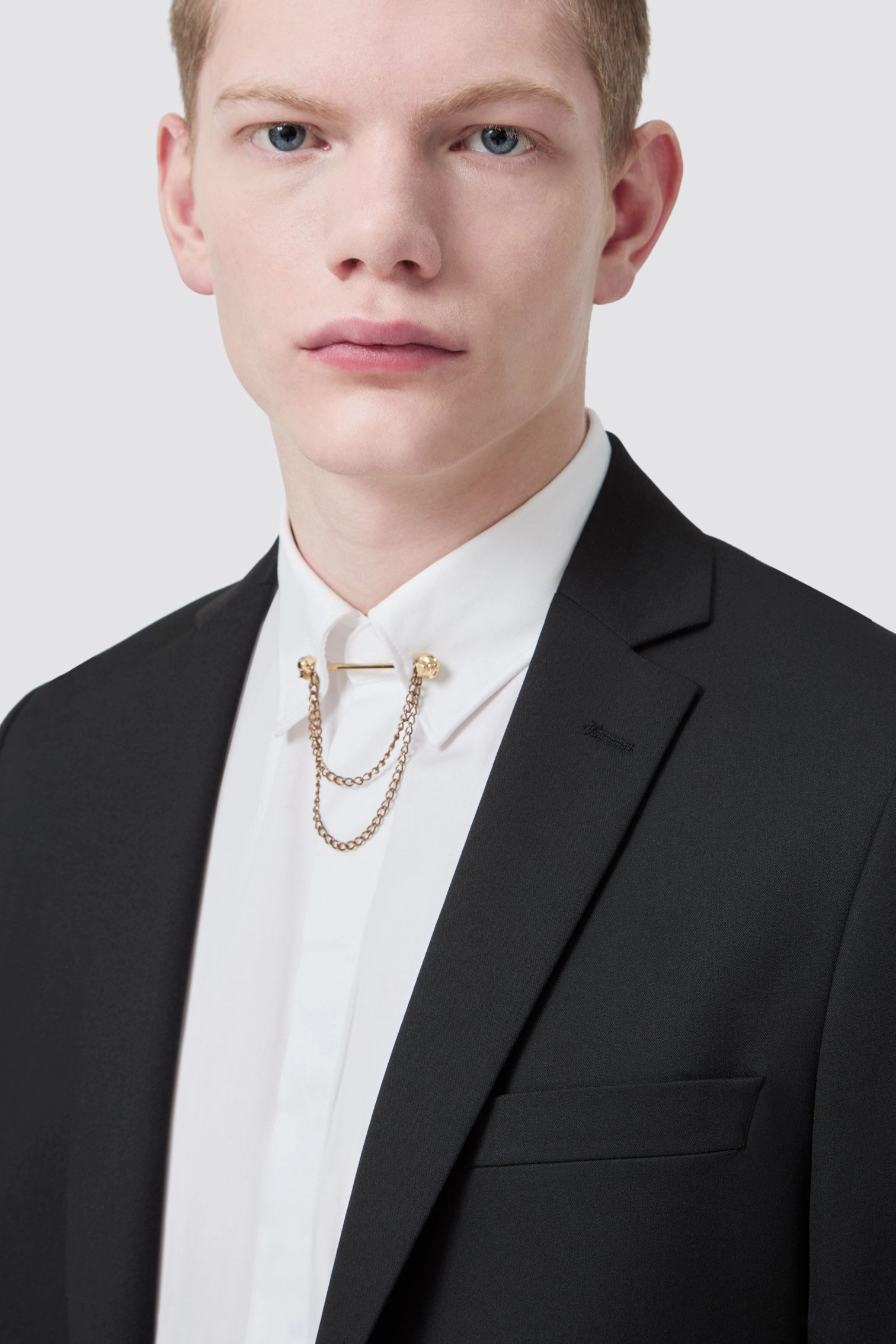 Ellroy Skinny Fit Black Suit