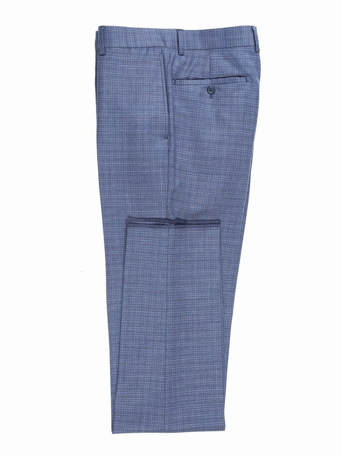 English Laundry Slim Fit Two Button Pale Blue Wool Notch Lapel Suit