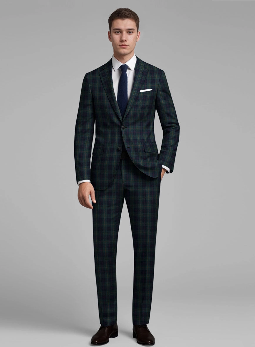 Frosted Forest Check Suit