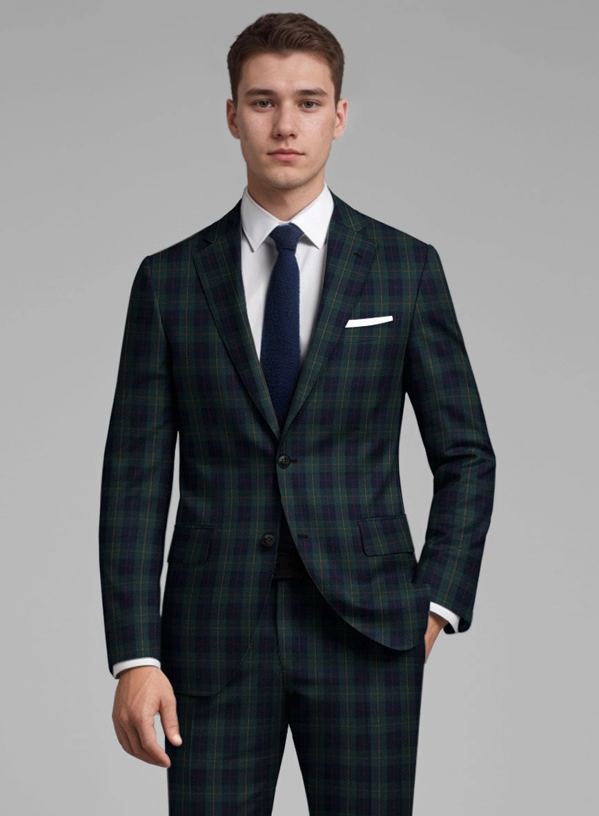Frosted Forest Check Suit