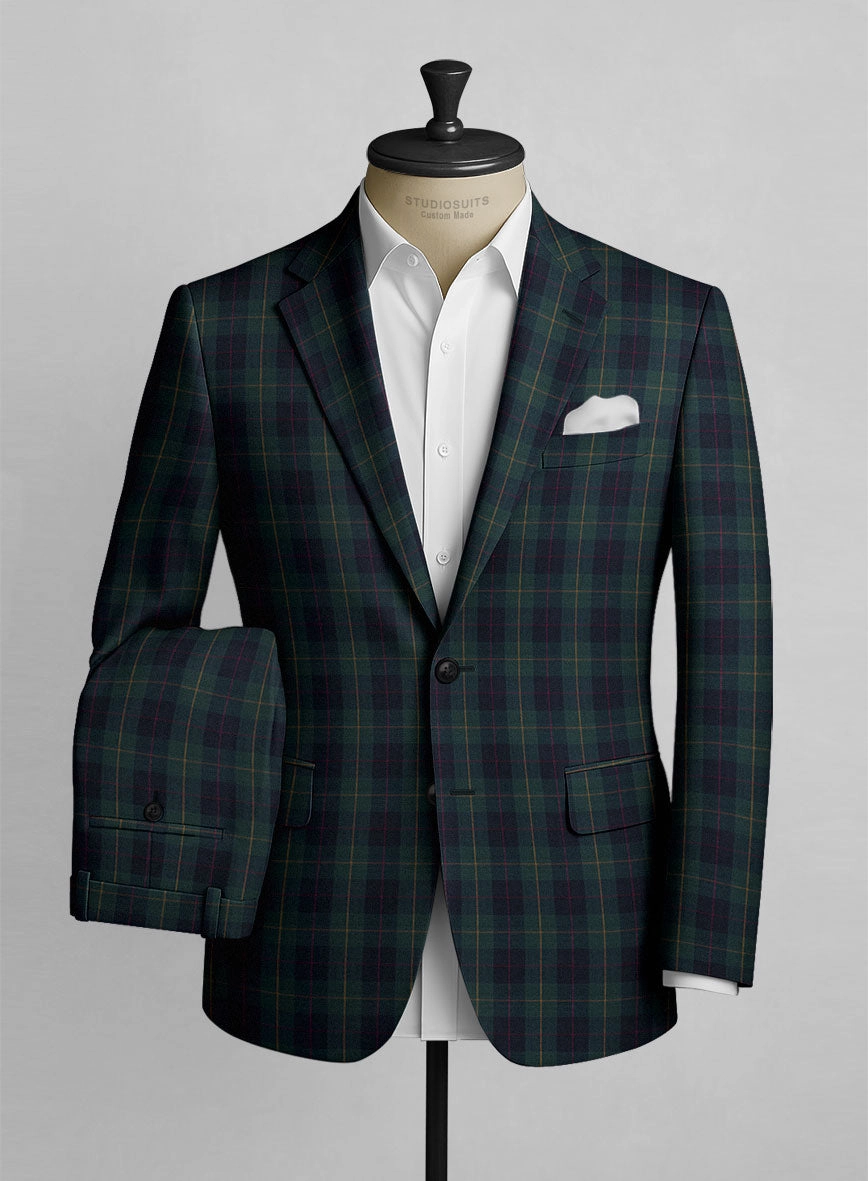 Frosted Forest Check Suit