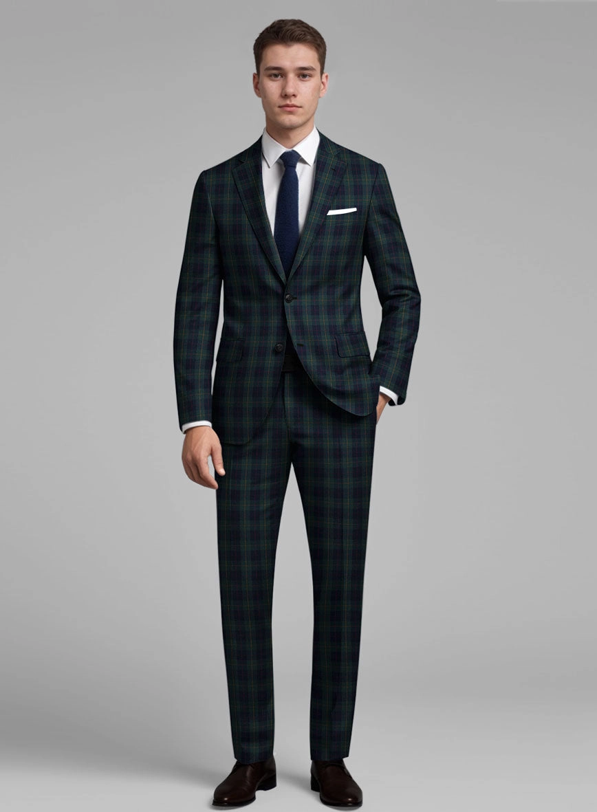 Frosted Forest Check Suit