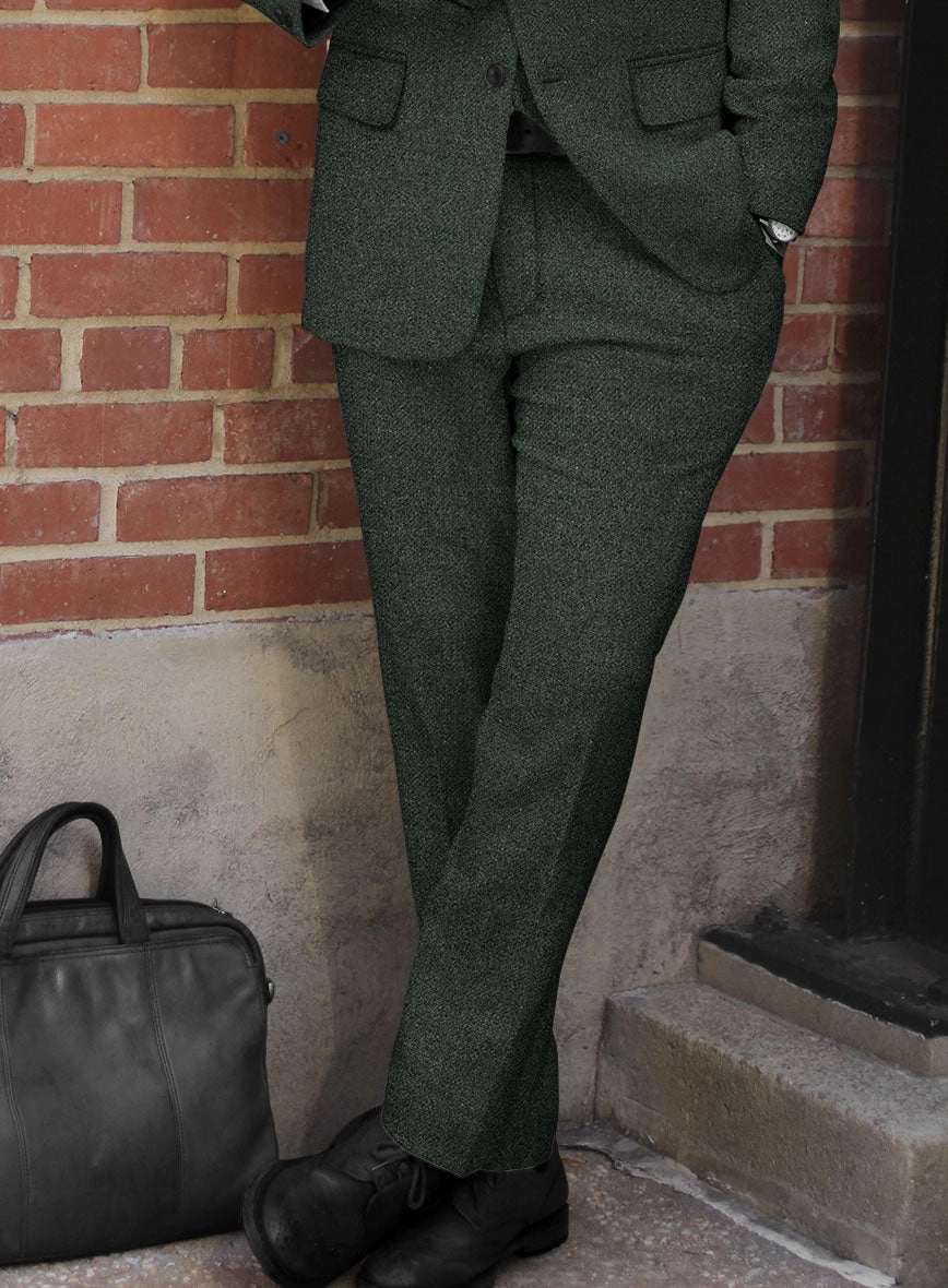 Green Heavy Tweed Suit