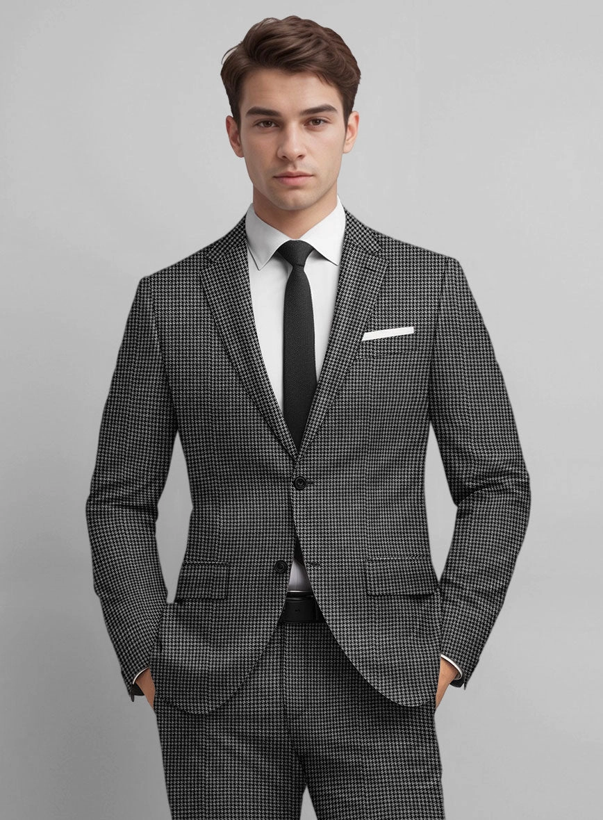 Guabello Gray Houndstooth Suit