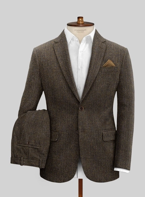 Haberdasher Brown Tweed Suit