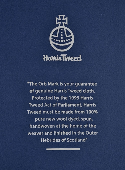 Harris Tweed Forest Green Herringbone Suit