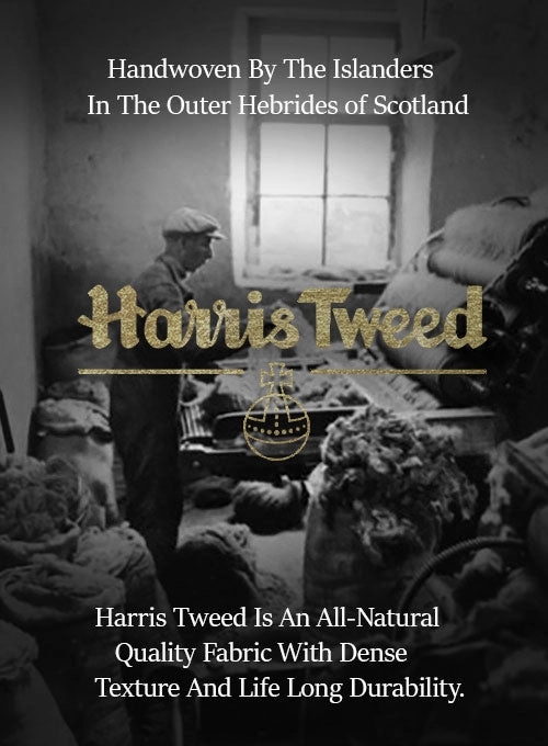 Harris Tweed Forest Green Herringbone Suit