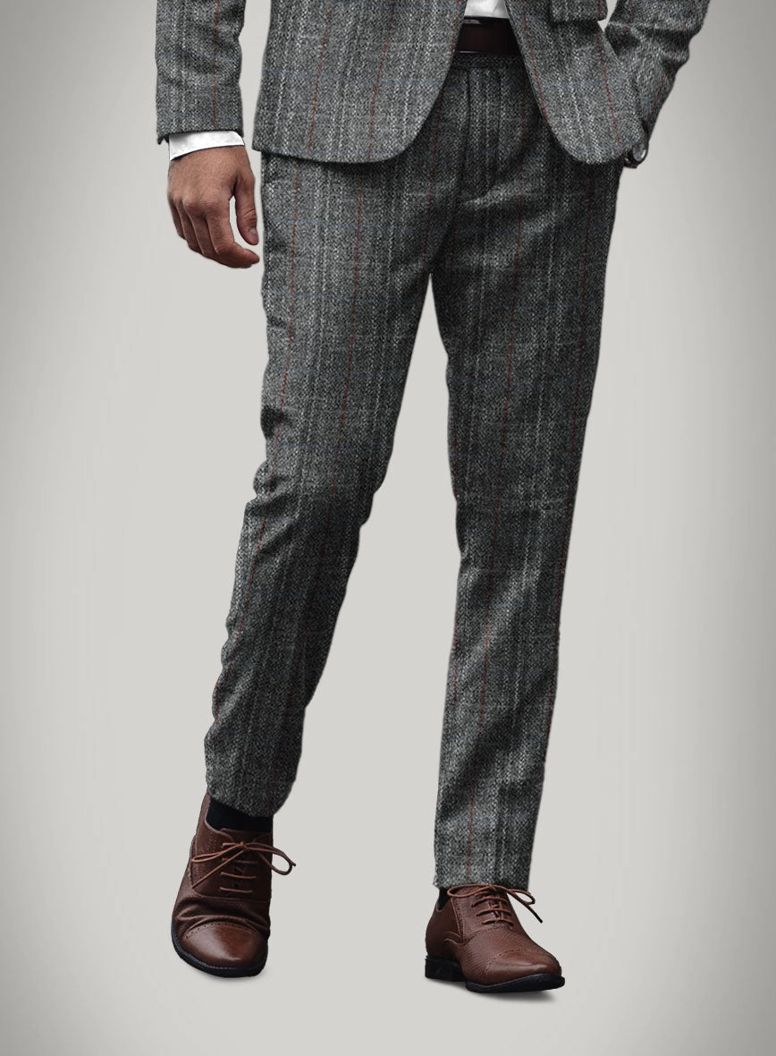 Harris Tweed Welsh Gray Suit