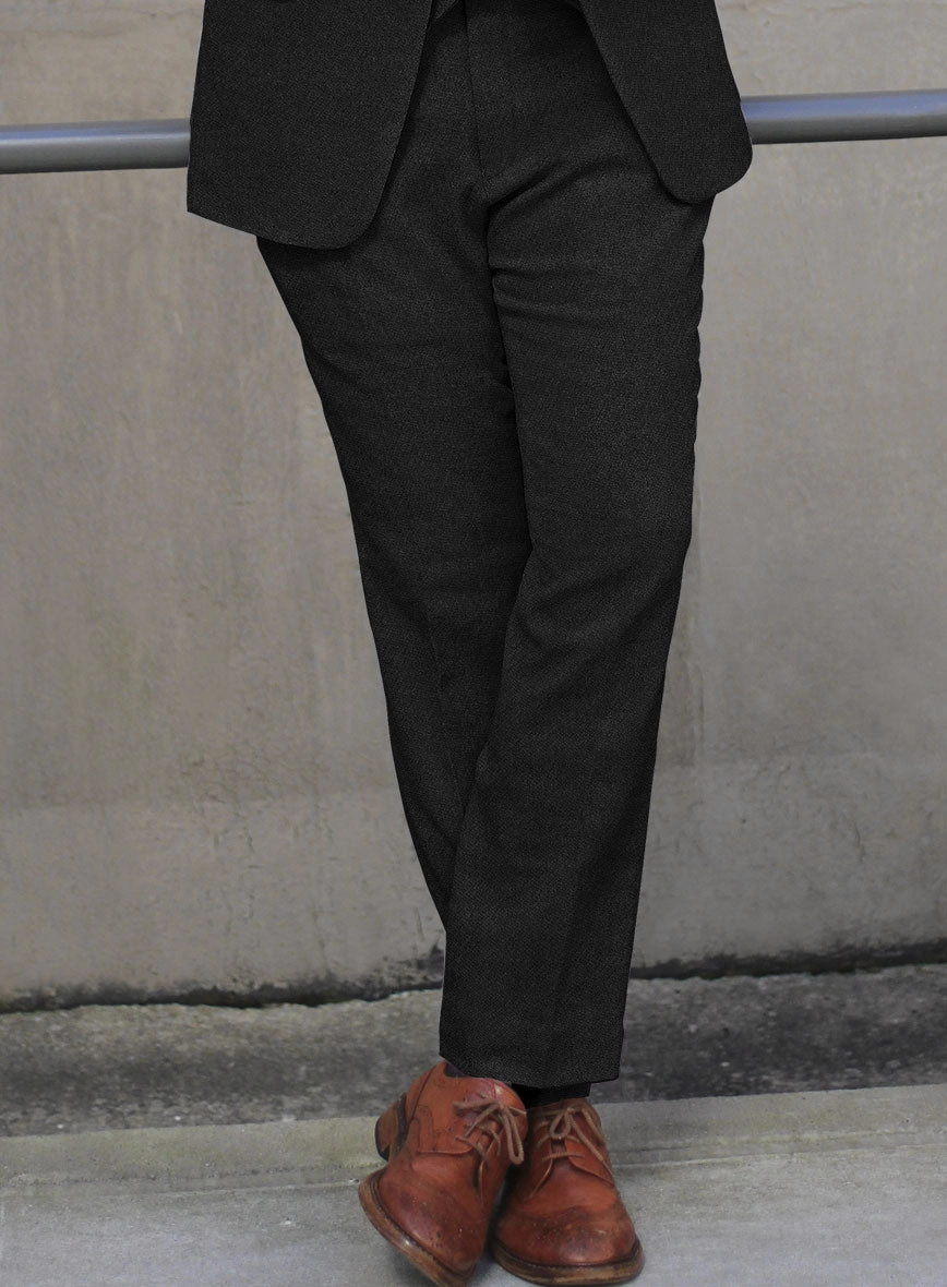 Highlander Black Tweed Suit