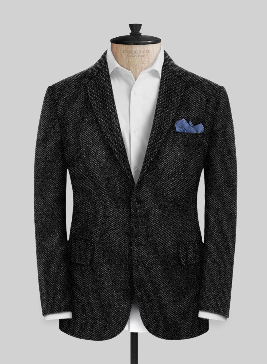 Highlander Heavy Charcoal Bedford Tweed Suit