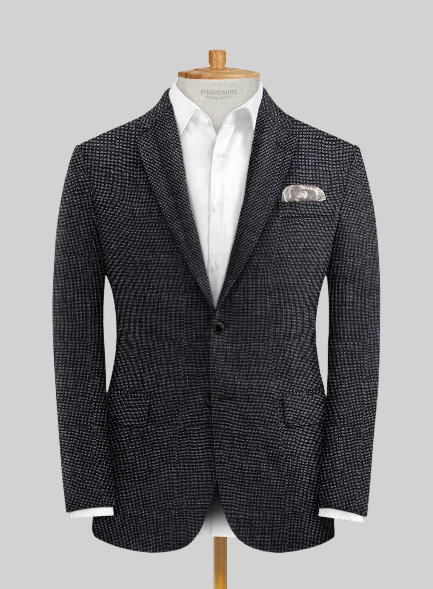 Italian Blu Linen Suit