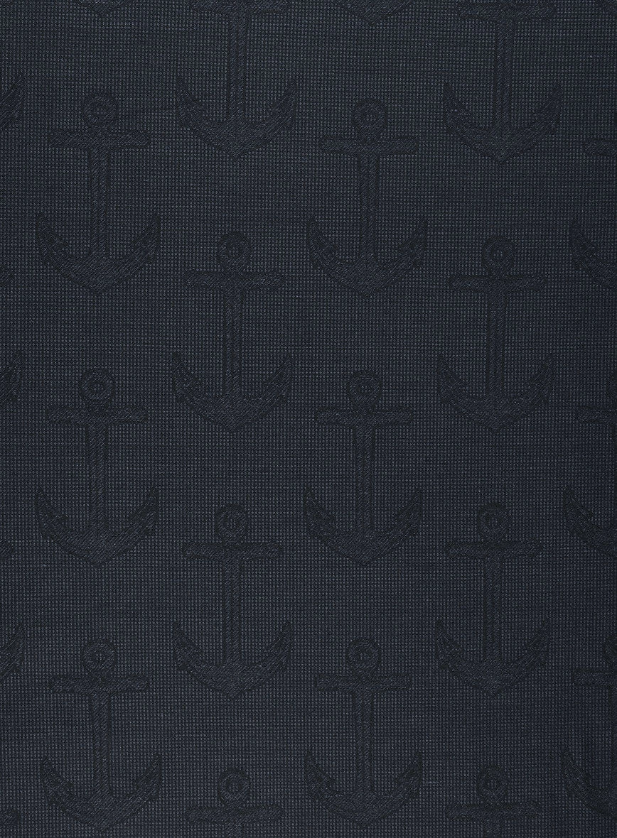 Italian Cotton Linen Anchor Suit