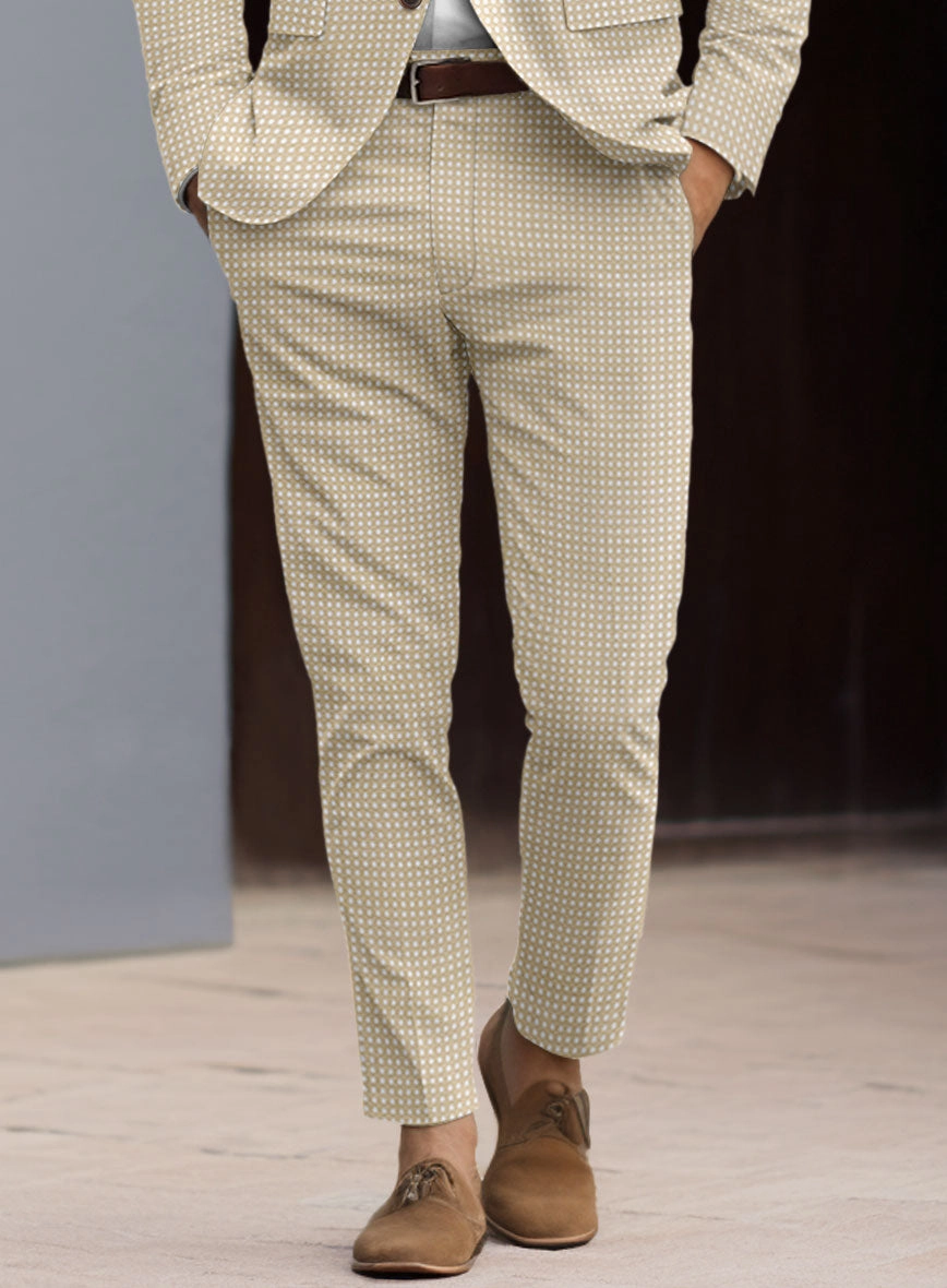 Italian Cotton Silk Reyes Suit